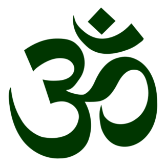 Hinduism Decal (Dark Green)